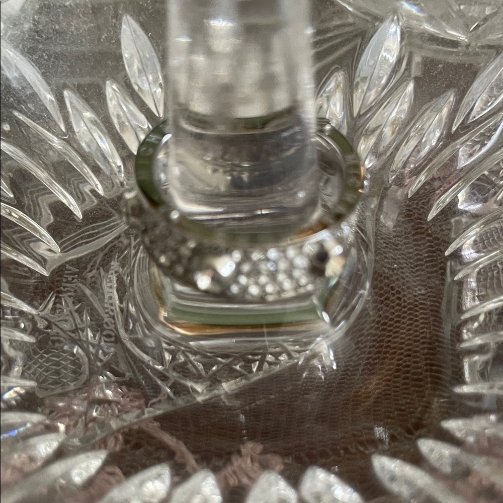 Michael Kors  Silver Ring with Crystal Accents new without tags